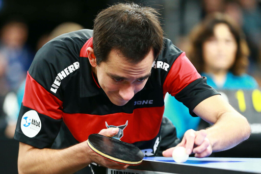Ritualsportler: Hugo Calderano beim Aufschlag
Foto: Jan Huebner/imago