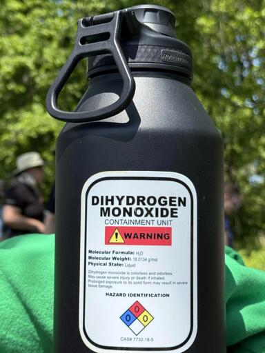Exposure might cause suffocation