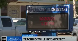 'Not illegal to teach drunk': 2nd grade teacher allegedly drunk in class won't be charged