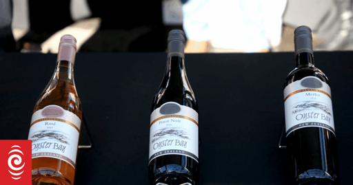 NEW YORK, NEW YORK - OCTOBER 14: Oyster Bay Wines on display at the Food Network New York City Wine & Food Festival presented by Capital One - Southern Glazer's Wine & Spirits Trade Day at Grand Tasting hosted by Wine Spectator on October 14, 2022 in New York City.   Rob Kim/Getty Images for NYCWFF/AFP (Photo by ROB KIM / GETTY IMAGES NORTH AMERICA / Getty Images via AFP)