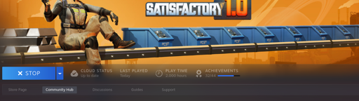 Screenshot of Steam, showing playtime at 2000 hours