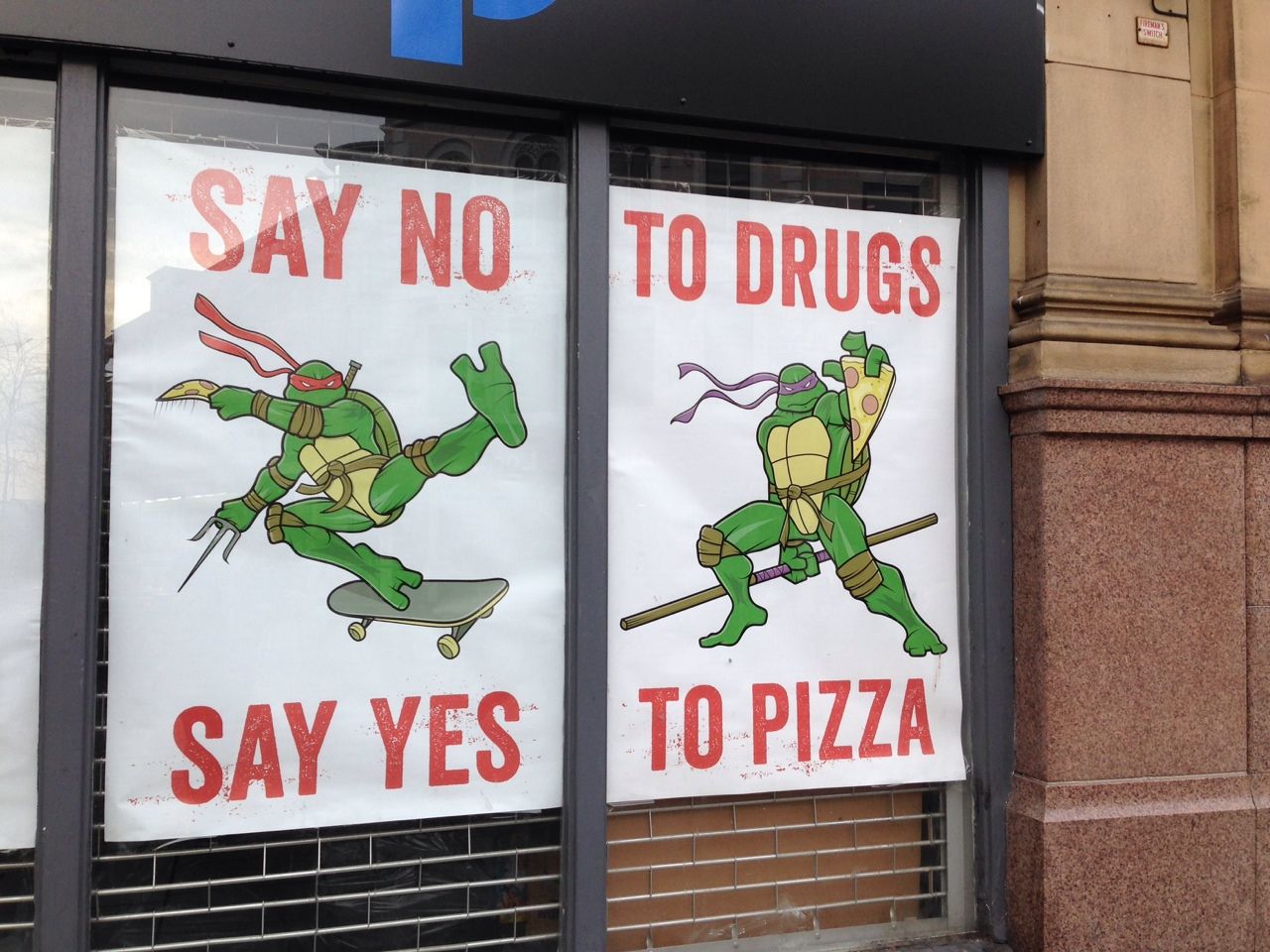 Say No Say Yes To Drugs To Pizza